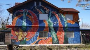 Un nuevo mural embellece Tesei