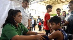 Revisaci&oacute;n m&eacute;dica a 3500 chicos de la Liga Infantil de F&uacute;tbol de Hurlingham