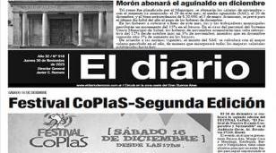 El diario N&deg; 918 - 30 de noviembre