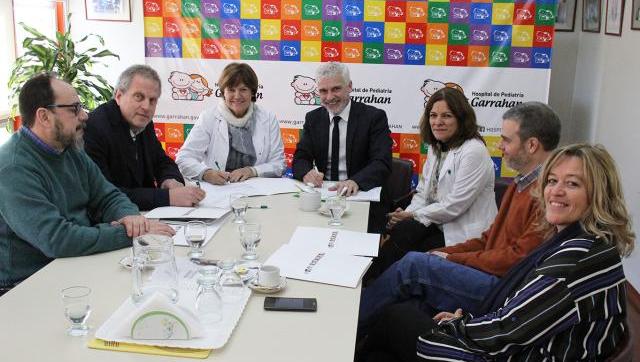 La UNAHUR firmó un convenio de cooperación con el Garrahan para la carrera de enfermería