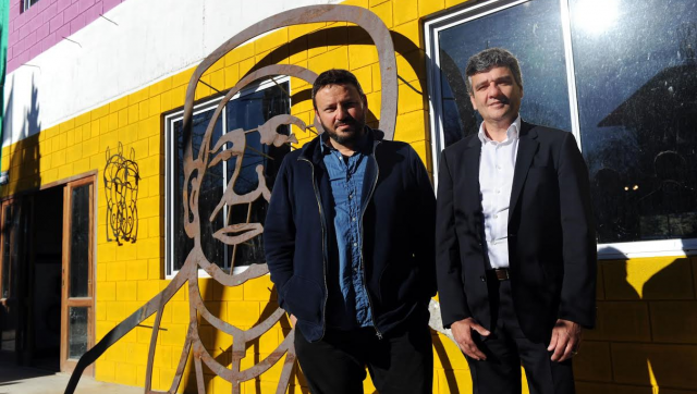 Zabaleta anunció con Marmo la instalación de un monumento al Cura Brochero en el Distrito