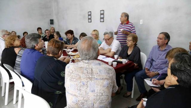 Reunión con la “Unión de Centros de Jubilados y Pensionados de Hurlingham”