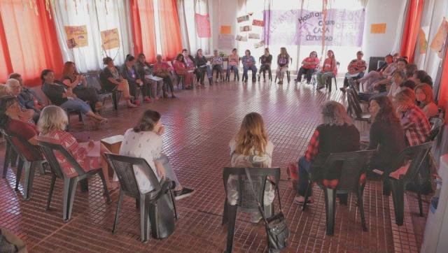 Encuentro de feminismo popular y comunitario en Castelar