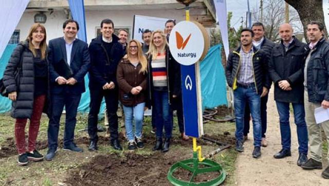  Naturgy inauguró la red de gas del barrio Parque Florido en Escobar