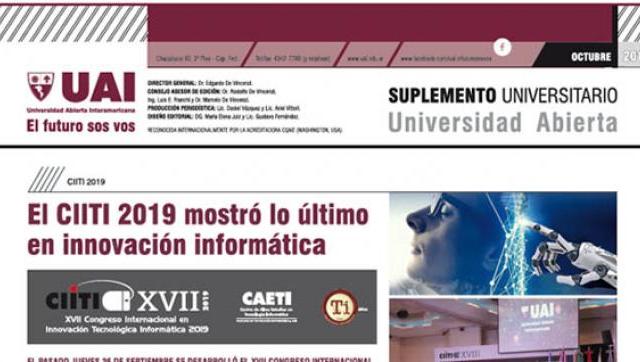 Suplemento de la UAI de OCTUBRE 2019