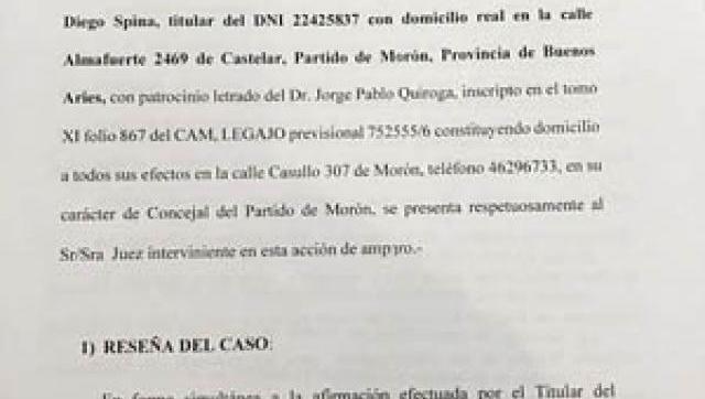 La justicia prohíbe a Tagliaferro entregar mercadería con su nombre