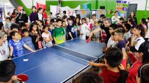  Final del torneo argentino de ping pong para chicos de quinto grado