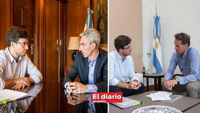 Lucas Ghi se reunió con los ministros Katopodis y Meoni