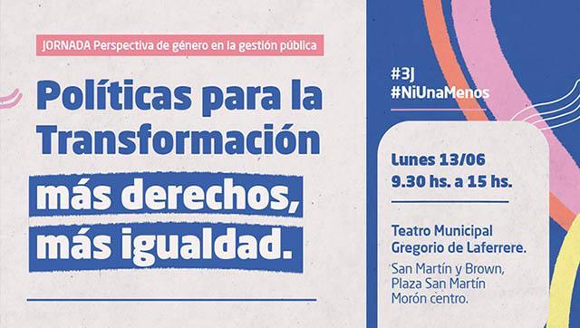 Jornada para discutir sobre políticas de géneros en el mes de Ni Una Menos