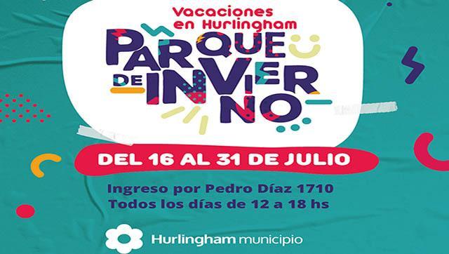 Hurlingham organizará un “Parque de Invierno” para estas vacaciones