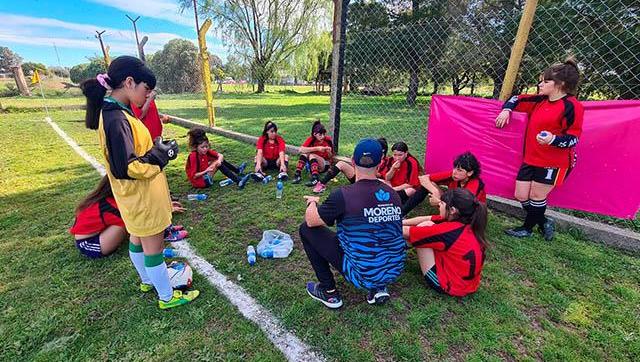 Moreno celebrará el Día Internacional del Fútbol Femenino