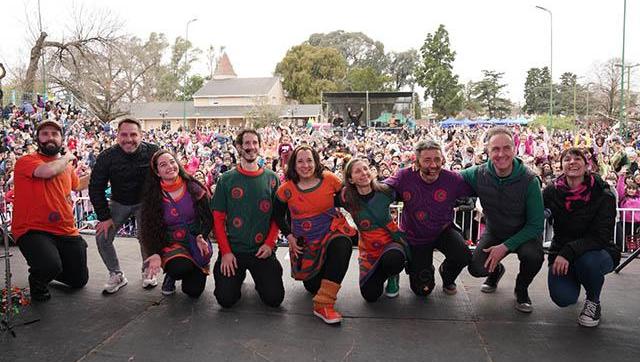 Más de 10.000 personas celebraron el Día de la Niñez en La Torcaza