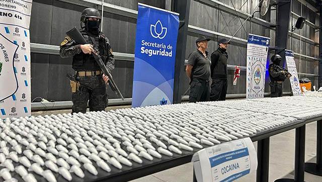 Golpe al narcotráfico en Cuartel V: secuestraron 18 kilos de cocaína con un valor de 195 millones de pesos