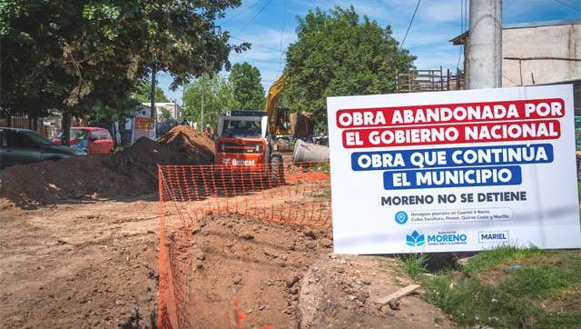 Resumen semanal de obras públicas en el distrito