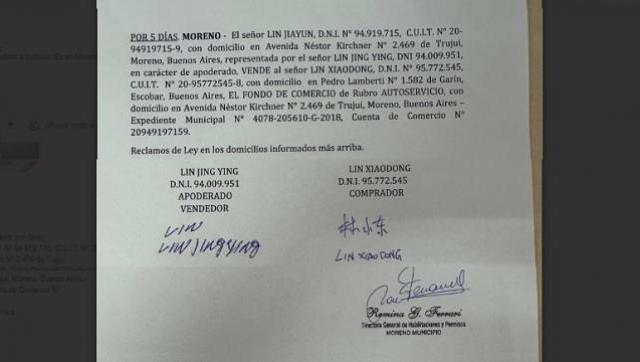 Transferencia de fondo de comercio